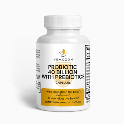 Probiotic 40 Billion with Prebiotics